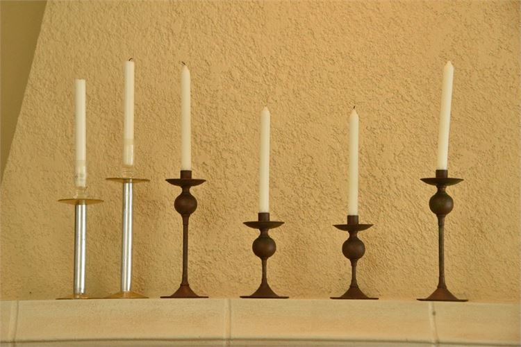 Group Decorative Candle Holders