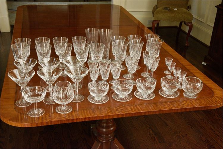 WATERFORD Crystal Stemware Service