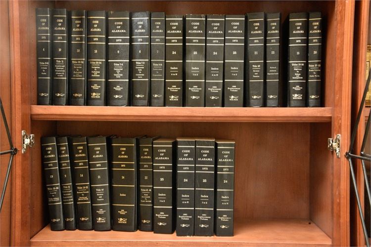 "Code Of Alabama" Leather-bound Set