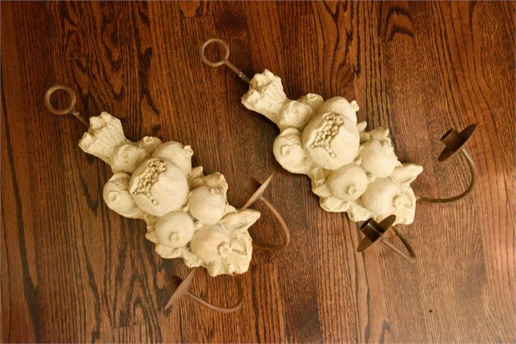 Pair Wall Sconces