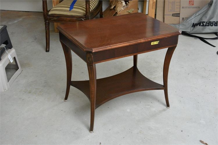 Mahogany End Table