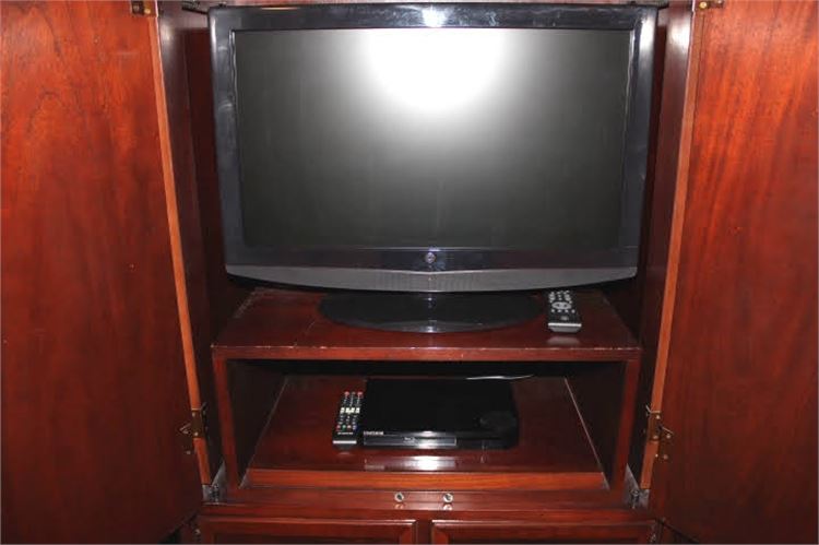 WESTINGHOUSE Model W2613 Television and SAMSUNG DVD Player