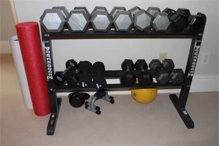 Set Of Dumbbells