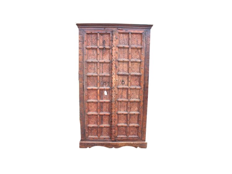 Large Cabinet with Antique Accents