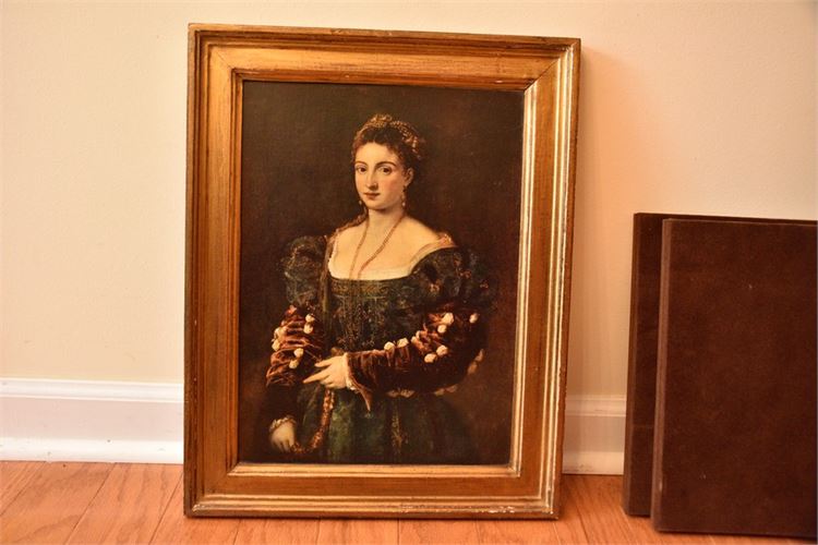 Framed Portrait Of A Lady
