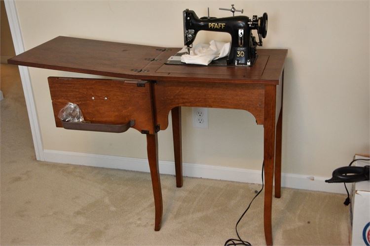 Vintage PFAFF Sewing Table