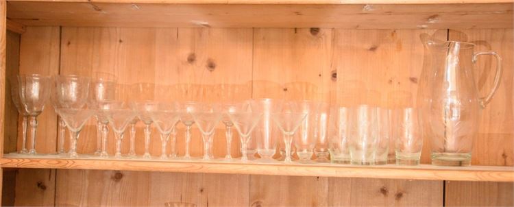 Group Glassware (Middle Shelf ONLY)