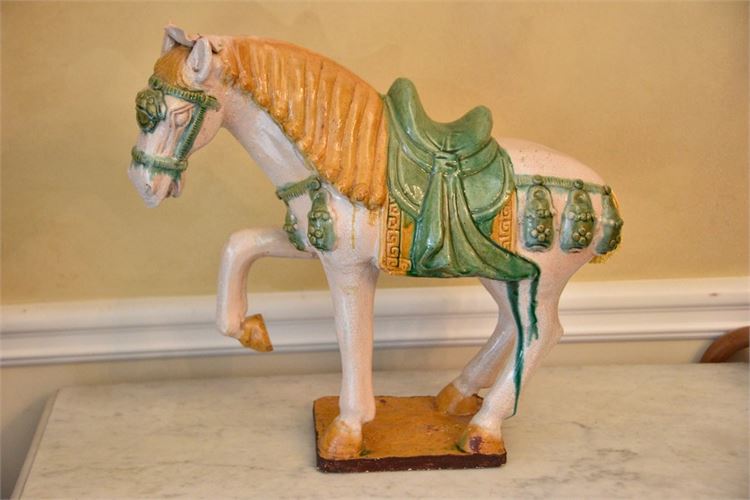 Painted Horse Figure