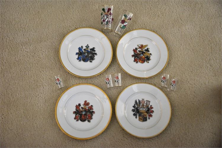 Patterned Plates and Glasses