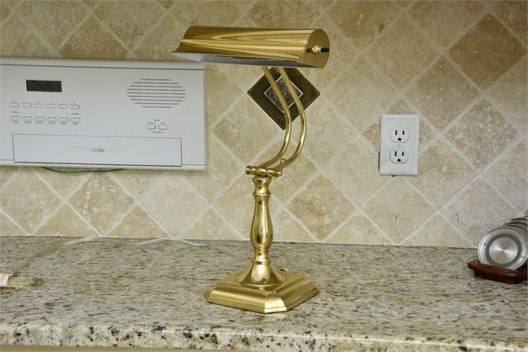 Brass Desk Lamp