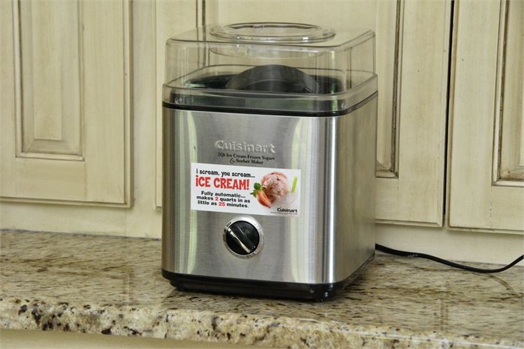 CUISINART 20Qt Ice Cream-Frozen Yogurt & Sorbet Maker