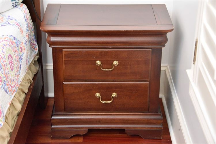 Two Drawer Bedside Chest