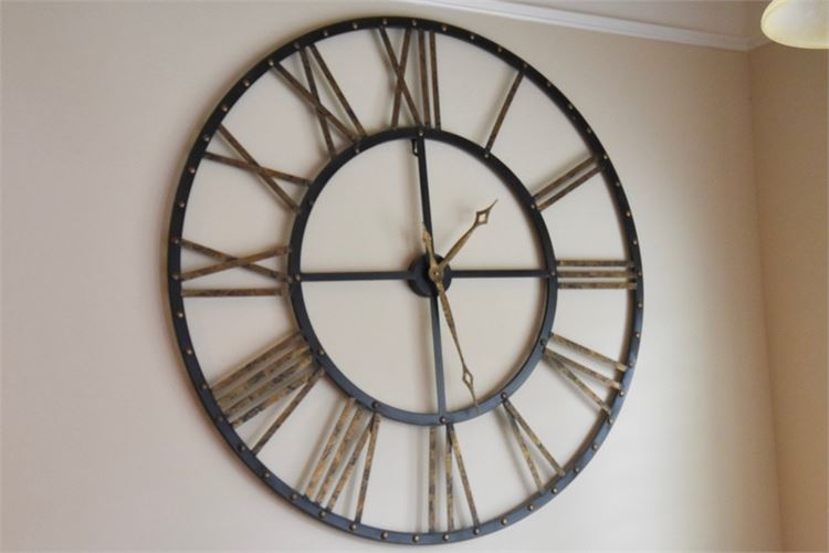 Large Decorative Wall Clock