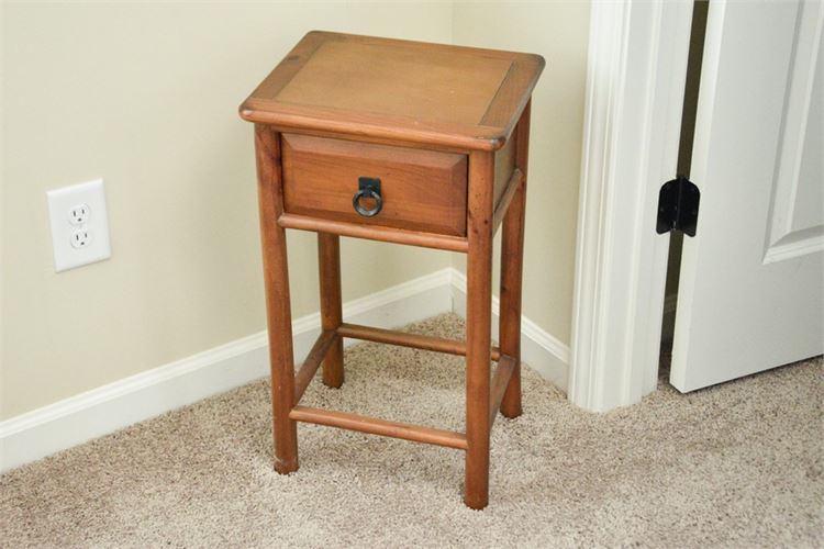 One Drawer End Table