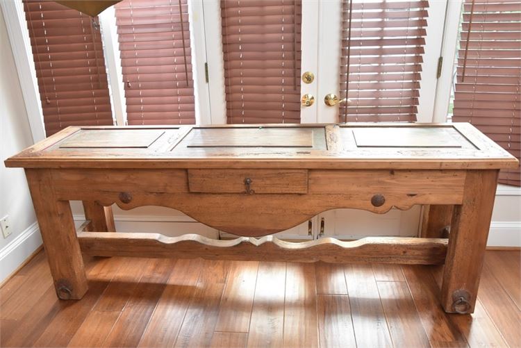 Rustic Console Table