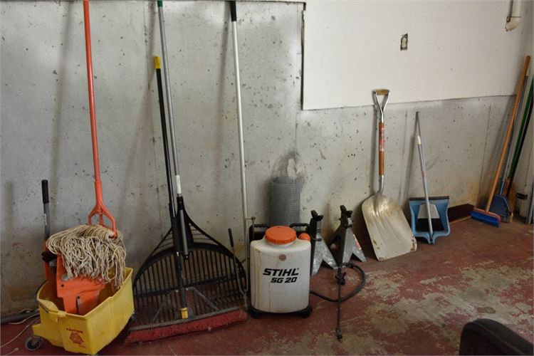 Group Tools and Cleaning Items