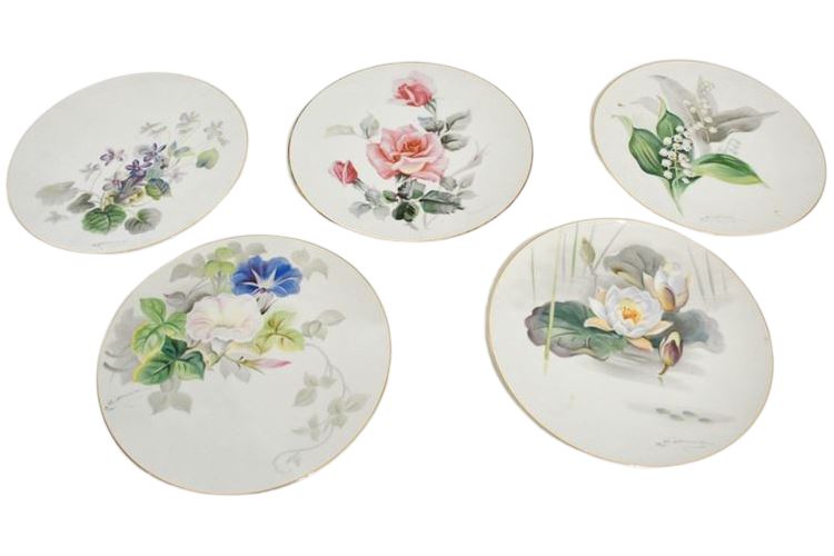 NORITAKE Floral Pattern Plates