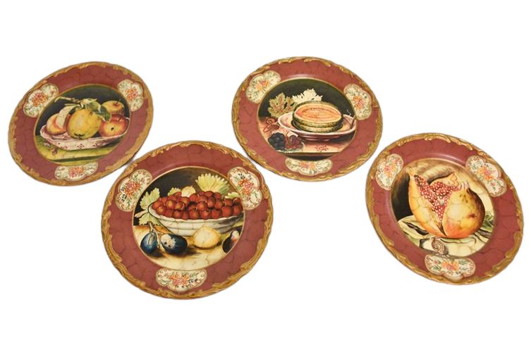 Four (4) RAYMOND WAITERS Plates