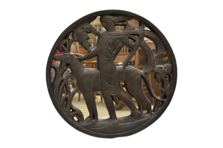 Diana The Huntress Decorative Wall Medallion