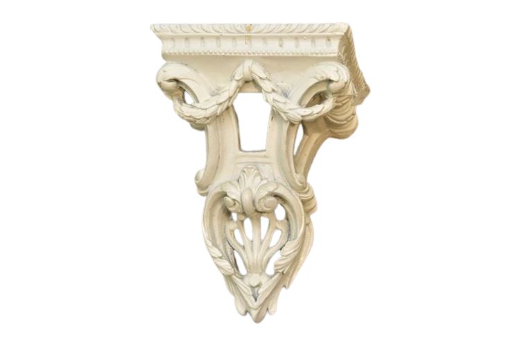 White Painted Wall Bracket