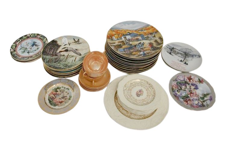 Group Collectable Plates