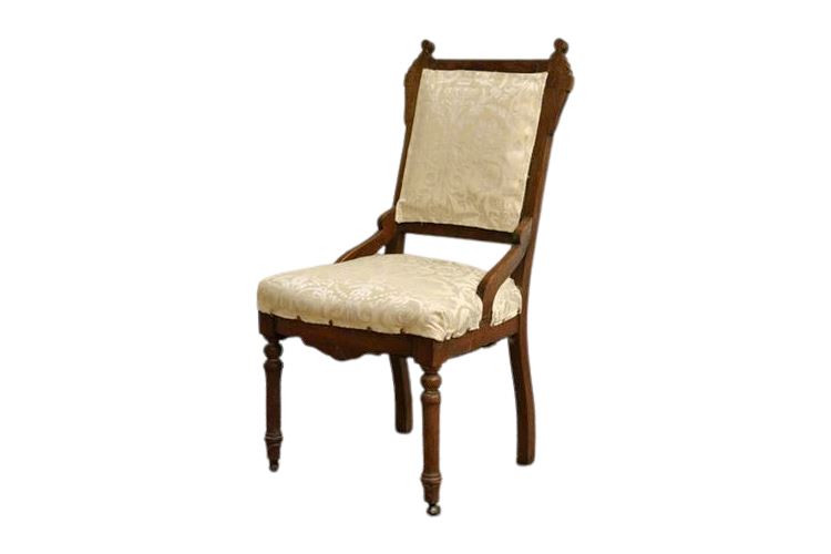 Victorian Upholstered Accent Chair