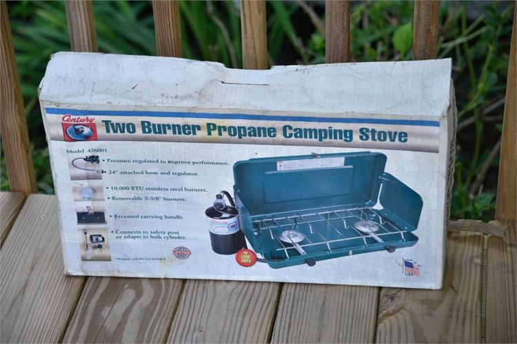 Two Burner Propane Camping Stove