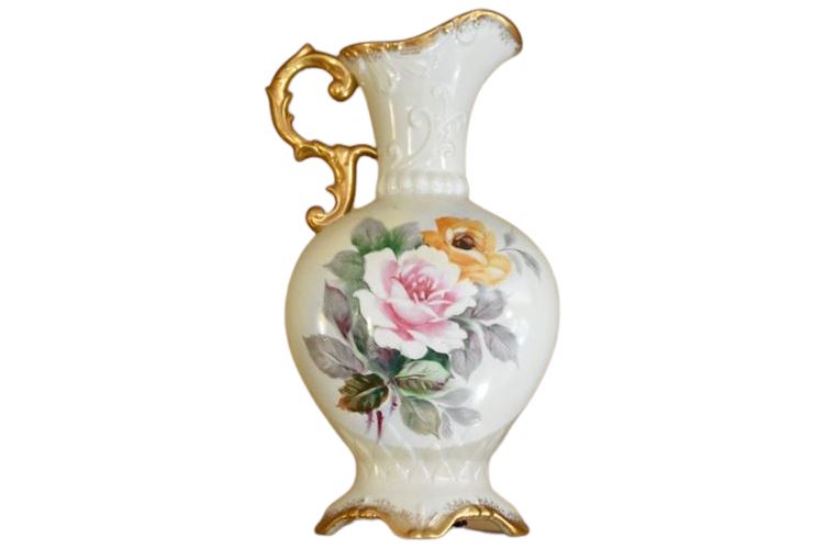 GOLD CHINA Hand Painted Vase