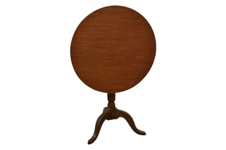 Antique Mahogany Tilt Top Table