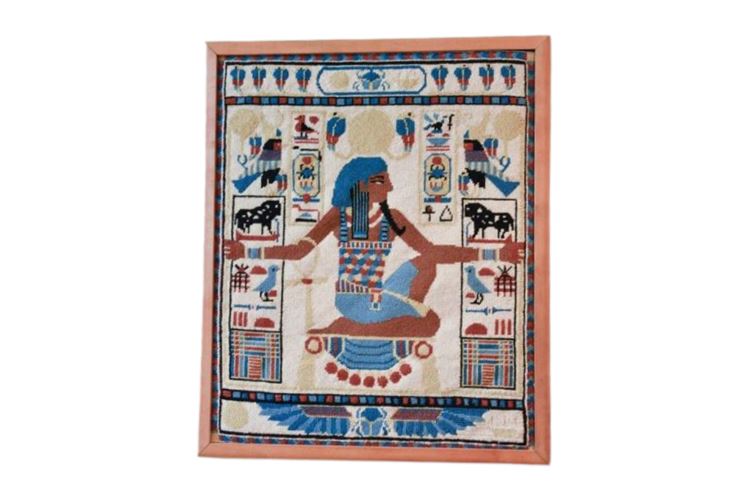 Framed Egyptian Tapestry