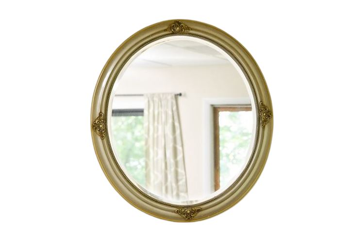 Silver Painted Wall Mirror