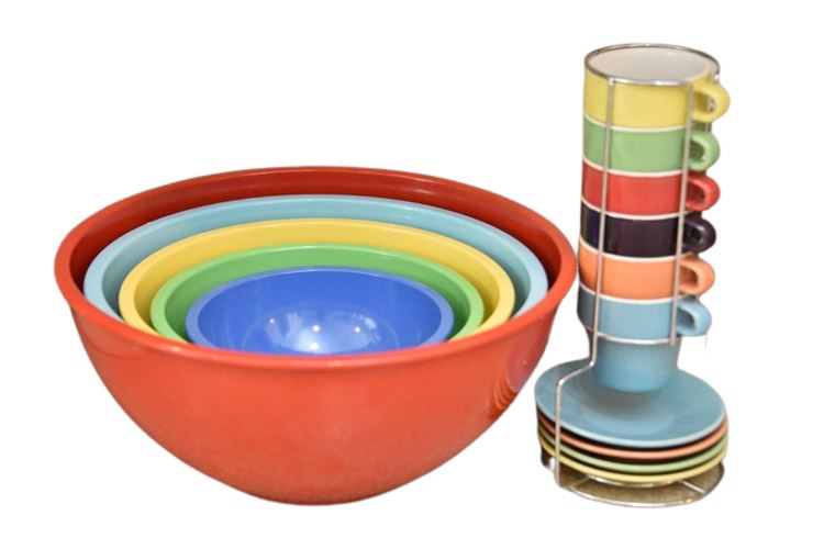 Colored Dish Set