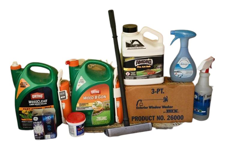 Group Lawn Care and Cleaning Items