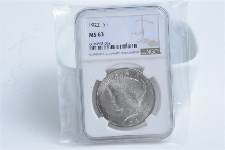 1922 $1 Coin MS-63