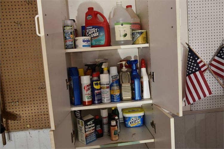 Group Cleaning Supplies and Household Items