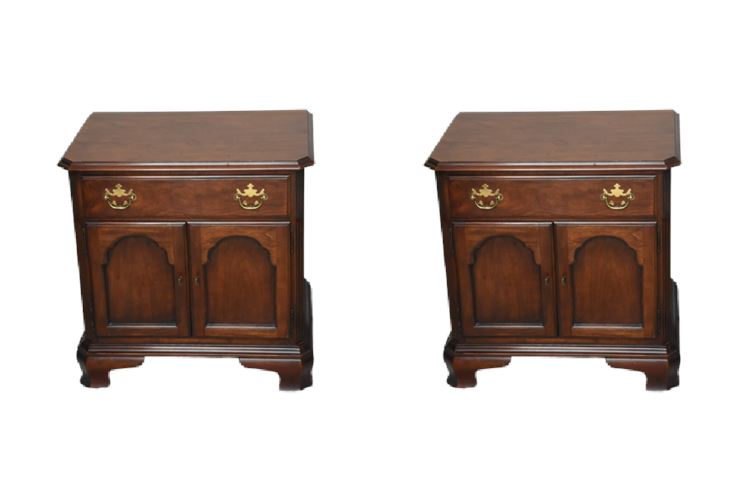 Pair DREXEL Bedside Chests