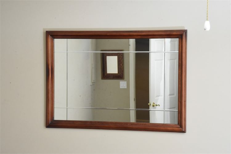 Wood Frame Wall Mirror