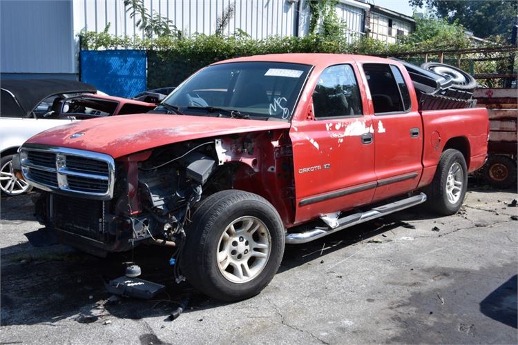 Parts of Dodge Dakota