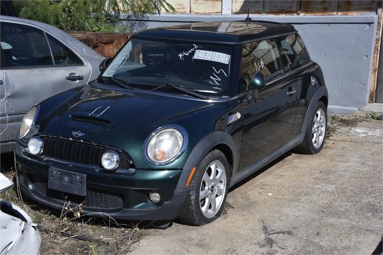 Parts of 2007 Mini Cooper