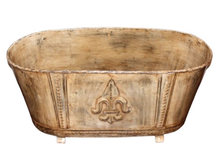 Large French Bathtub Planter