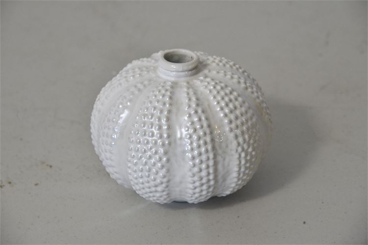 Textured White vase