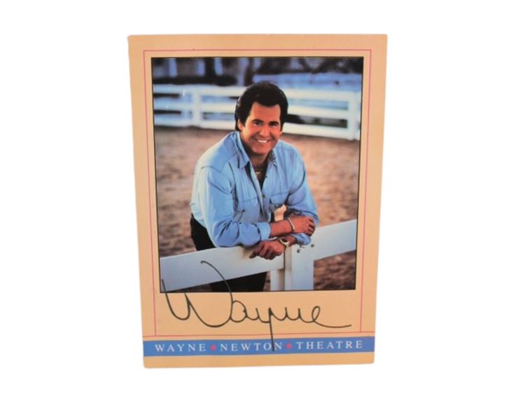 Wayne Newton Autograph