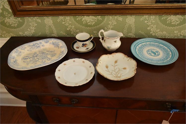 Assortment of unique antique and vintage pieces of China