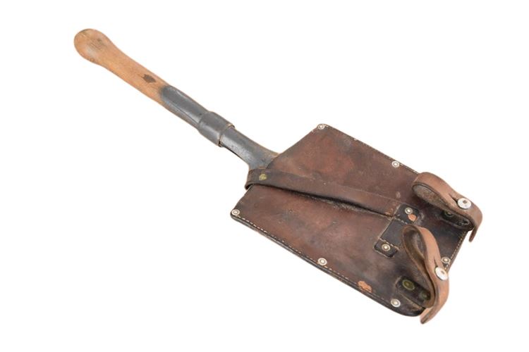 1940's Swiss Army Shovel with Sheath