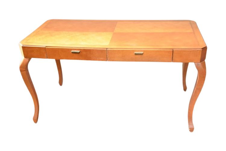 Art Deco Maple Writing Desk