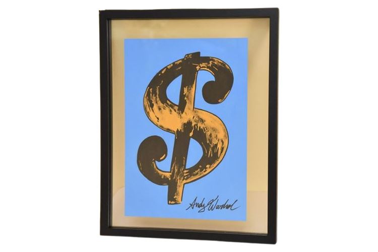 Andy Warhol (1928 - 1987)  Dollar Sign