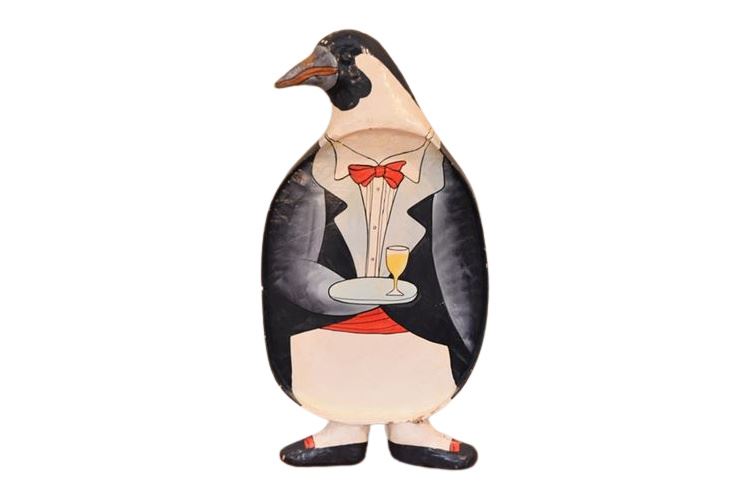 Papier Mâché Penguin Tray