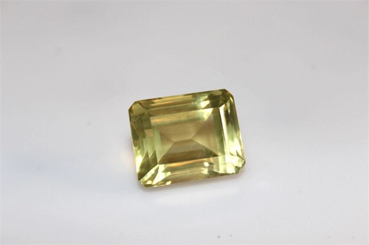 47.50 Carats Citrine Quartz Faceted Large Emerald Cut Loose Gemstone