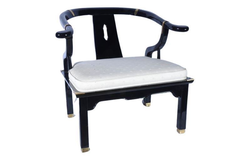 James Mont Horseshoe Ming Chair