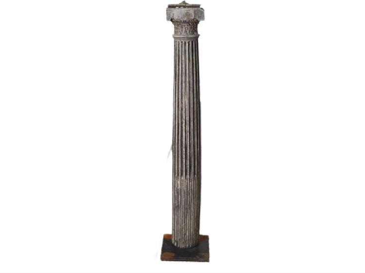 Antique Architectural Element Column Floor Lamp